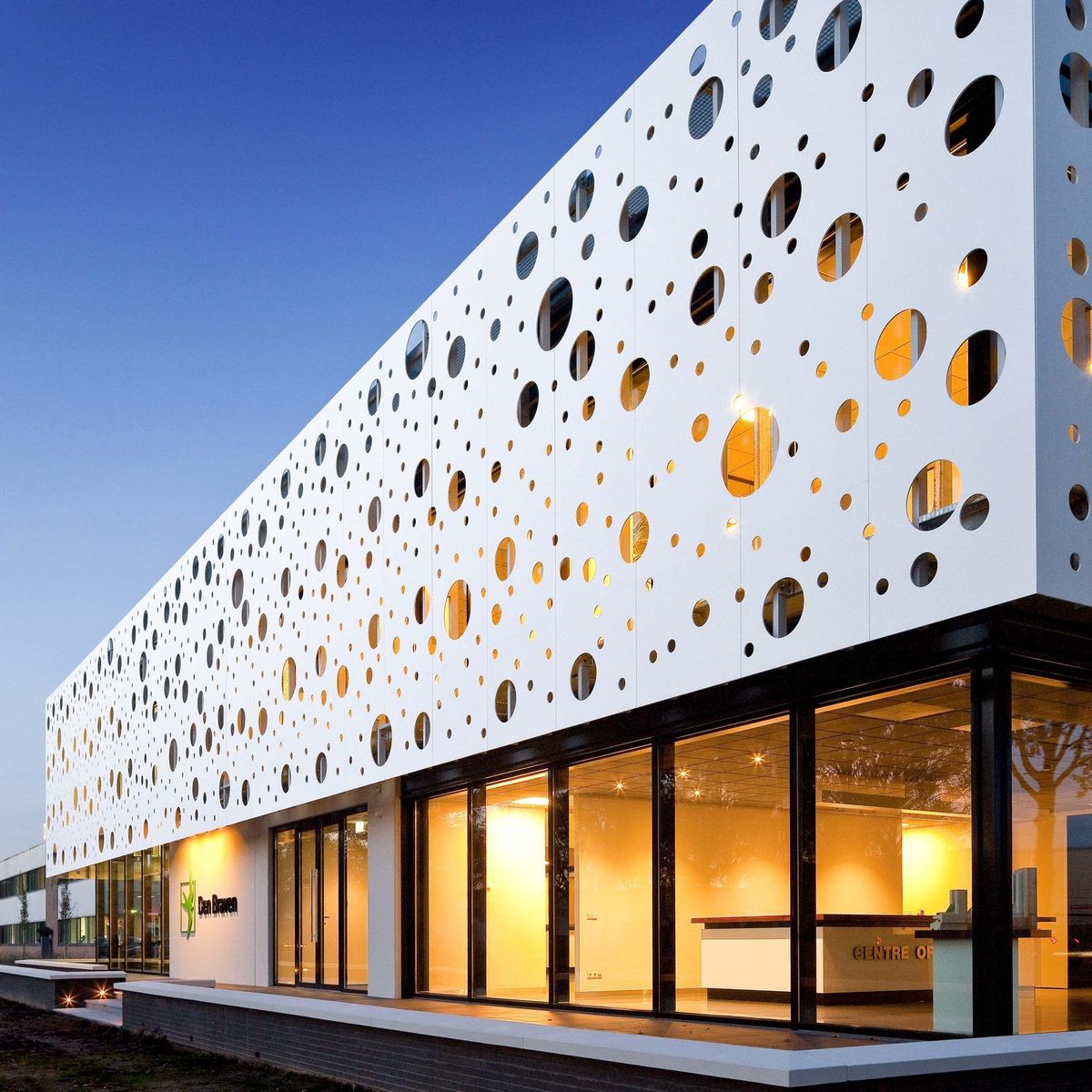 Stainless Steel Building Exterior Jali